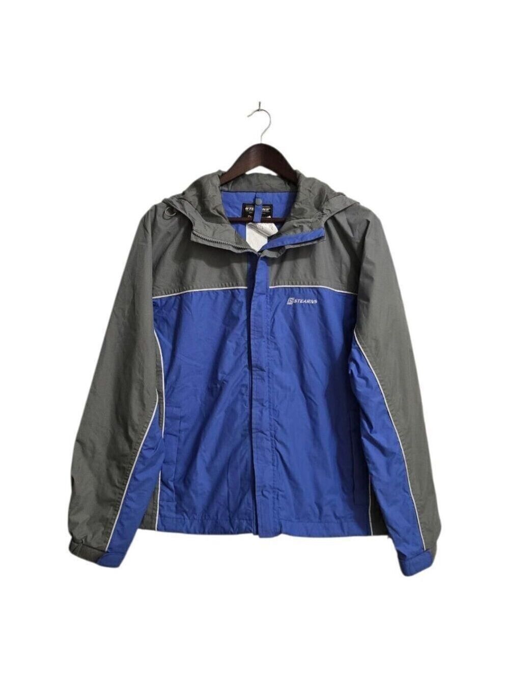 Stearns Dry Wear Hooded Rain Jacket Sz M